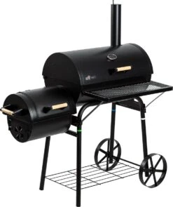 El Fuego Dakota - Barbecue - Smoker - Zwart - Grilloppervlak 66 X 41 Cm - Afmeting 132,5 X 66 X 122 Cm 27 El Fuego Dakota - Barbecue - Smoker - Zwart - Grilloppervlak 66 X 41 Cm - Afmeting 132,5 X 66 X 122 Cm -Keuken BBQ 1005x1200 1