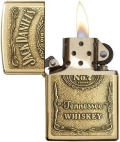 Aansteker Zippo Jack Daniel's Label Brass Emblem 8 Aansteker Zippo Jack Daniel's Label Brass Emblem -Keuken BBQ 1015x1200 1