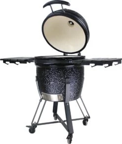 Boets Grill Kamado Grill 21 Inch - 21" - BG21 - Keramisch - Kookoppervlak Ø 44 - Glanzend Zwart -Keuken BBQ 1016x1200