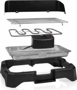 Tristar BQ-2824 Elektrische Barbecue - Tafel BBQ 34,5 X 23 Cm - Regelbare Thermostaat - 2000 Watt - Zwart 14 Tristar BQ-2824 Elektrische Barbecue - Tafel BBQ 34,5 X 23 Cm - Regelbare Thermostaat - 2000 Watt - Zwart -Keuken BBQ 1026x1200