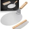 GrillX Pizzaschep Met Pizzasnijder - 30cm - In Luxe Doos - Pizzaspatel Voor BBQ & Oven - BBQ Accesoires Gereedschap -Keuken BBQ 1044x1200