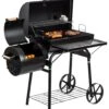 El Fuego Dakota - Barbecue - Smoker - Zwart - Grilloppervlak 66 X 41 Cm - Afmeting 132,5 X 66 X 122 Cm -Keuken BBQ 1050x1200