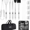 GrillX Barbecue Gereedschap Set - 19-delig - Inclusief Luxe Draagtas - BBQ Accesoires - Gereedschapset -Keuken BBQ 1052x1200