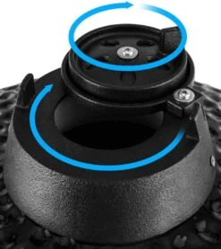 Patton Kamado 15" - Keramisch - Tafel Model - Premium Black - Medium - Zwart -Keuken BBQ 1065x1200 1