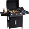 MaxxGarden Gas Barbecue - 3 Branders - Incl. Gratis BBQ Set