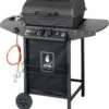 Halifax Gasbarbecue 5,5 KW - Buitenkeuken Met Lavasteen Grillplaat En Gaspit - 100x98 Cm 2 Halifax Gasbarbecue 5,5 KW - Buitenkeuken Met Lavasteen Grillplaat En Gaspit - 100x98 Cm -Keuken BBQ 1068x1200