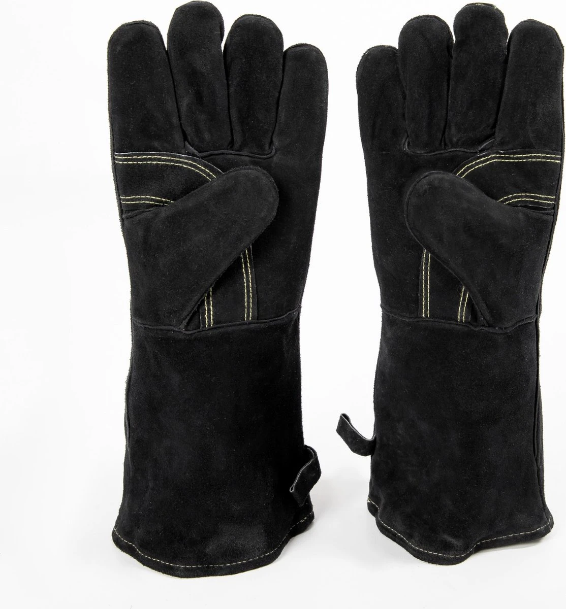 Barbecue Handschoen Zwart - BBQ Ovenwanten – Hittebestendige Handschoenen - Ovenhandschoenen - Grill & Oven Want – Koken Accessoires - Vuurkorf En Openhaard - Barbeque Keukenaccessoires - Koken - Vaderdag Cadeau Vader 5 Barbecue Handschoen Zwart - BBQ Ovenwanten – Hittebestendige Handschoenen - Ovenhandschoenen - Grill & Oven Want – Koken Accessoires - Vuurkorf En Openhaard - Barbeque Keukenaccessoires - Koken - Vaderdag Cadeau Vader - Afbeelding 3