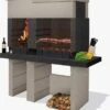 Sarom Fuoco - Betonnen Barbecue - San Pedro - Houtskool En Hout - 160 X 51.5 X 172,2 Cm -Keuken BBQ 1116x1200 2