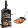 MaxxGarden Pizza Oven - Smoker Barbecue Op Hout, Houtskool Of Pellets - 45 X 65 X 158cm 2 MaxxGarden Pizza Oven - Smoker Barbecue Op Hout, Houtskool Of Pellets - 45 X 65 X 158cm -Keuken BBQ 1118x1200 3