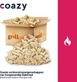 Aanmaakkrullen Voor BBQ Of Kachel | 5kg ECO FSC Gecertificeerd Aanmaakhout Barbecue - Biologisch En Duurzaam Aanmaakwokkels - Houtwol Wokkels - Barbeque Aansteker - Aanmaakblokjes - Accessoires - Ongeveer 400krullen -Keuken BBQ 1132x1200 3