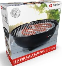 Alpina Elektrische BBQ - Tafel-Barbecue - Geen Rook - Binnen Barbecueën - 1250W - Ø 30 Cm - Zwart 20 Alpina Elektrische BBQ - Tafel-Barbecue - Geen Rook - Binnen Barbecueën - 1250W - Ø 30 Cm - Zwart -Keuken BBQ 1137x1200 1