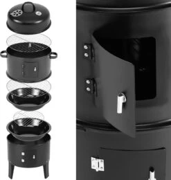 Merkloos Monzana Barbecue-ROKER-Grill-Oven 22 Merkloos Monzana Barbecue-ROKER-Grill-Oven -Keuken BBQ 1142x1200 1