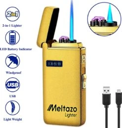 MELTAZO Elektrische Aansteker, Aansteker Gas, Electric Lighter, Gasaansteker Navulbaar, Elektronische Aansteker, Aansteker Plasma, Aansteker Vuurwerk, USB Aansteker Plasma, 2-in-1 Aansteker Voor Sigaretten Camping Kaarsen - 2023 Editie 9 MELTAZO Elektrische Aansteker, Aansteker Gas, Electric Lighter, Gasaansteker Navulbaar, Elektronische Aansteker, Aansteker Plasma, Aansteker Vuurwerk, USB Aansteker Plasma, 2-in-1 Aansteker Voor Sigaretten Camping Kaarsen - 2023 Editie -Keuken BBQ 1147x1200 2