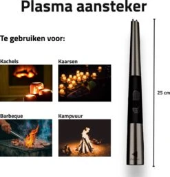 Oplaadbare Lange Elektrische Aansteker - Duurzame Plasma Aansteker – Luxe Aansteker - Inclusief Cadeauverpakking - BBQ – Kaarsen - Zwart 13 Oplaadbare Lange Elektrische Aansteker - Duurzame Plasma Aansteker – Luxe Aansteker - Inclusief Cadeauverpakking - BBQ – Kaarsen - Zwart -Keuken BBQ 1150x1200 2