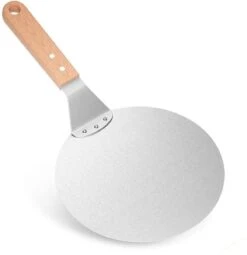 Pizza Schep - Taartschep - Pizzaroller - Pizzasnijder - Aluminium - Lengte 43 Cm - Able & Borret -Keuken BBQ 1164x1200