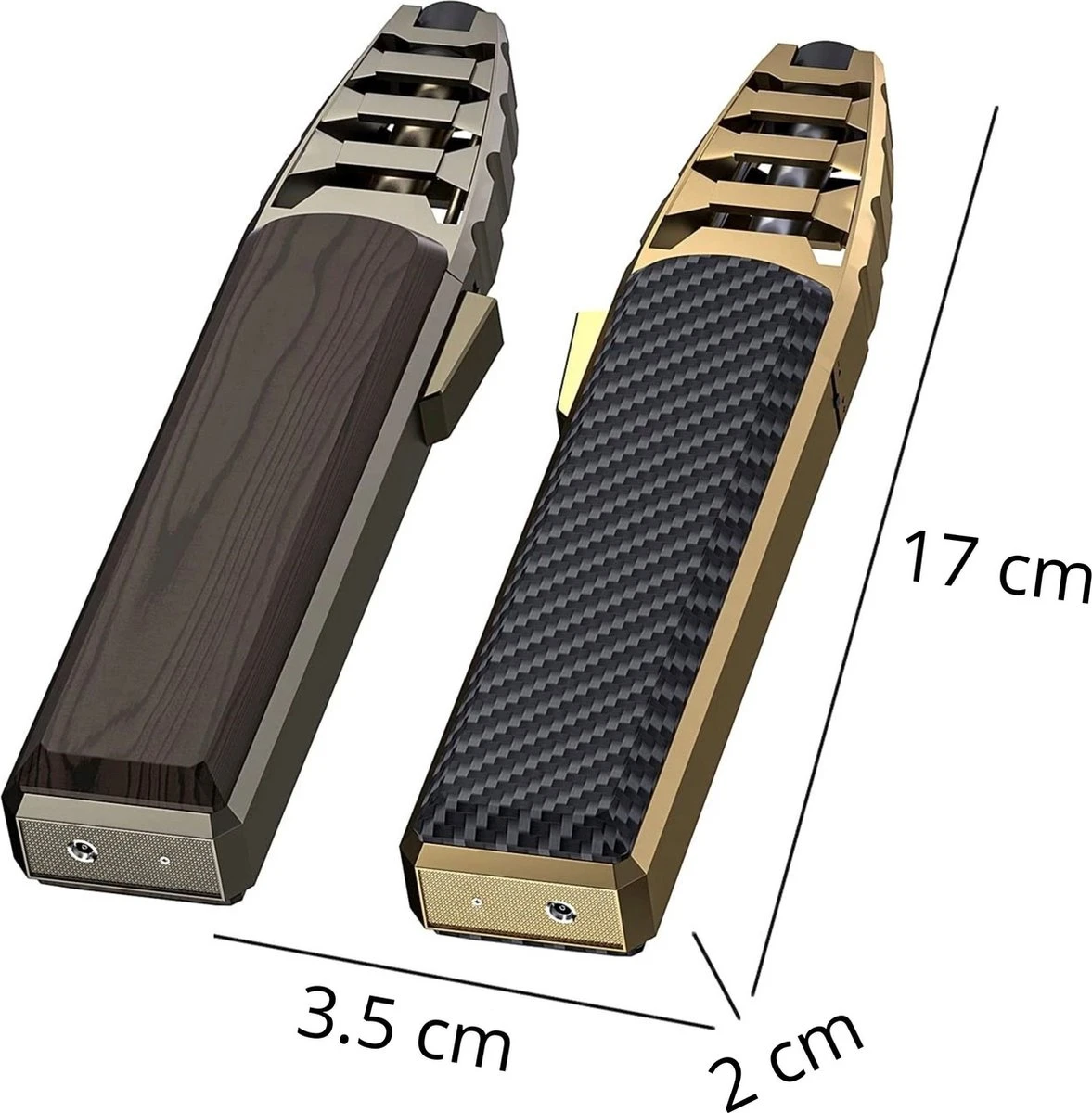 Merkloos Turbo Jetflame Aansteker - Gasbrander - Vuurwerk Torch - Crème Brûlée Brander - BBQ En Sigaren Aansteker - Windproof - Walnoothout Met Grijze Metalen Behuizing 8 Merkloos Turbo Jetflame Aansteker - Gasbrander - Vuurwerk Torch - Crème Brûlée Brander - BBQ En Sigaren Aansteker - Windproof - Walnoothout Met Grijze Metalen Behuizing - Afbeelding 6