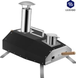 Vevor® Pizza Oven - Professionele Pizza Oven - Buitenkeuken - Pizza Gourmet - Barbecue - RVS - Tot 600°C - Met Draagtas -Keuken BBQ 1178x1200 1