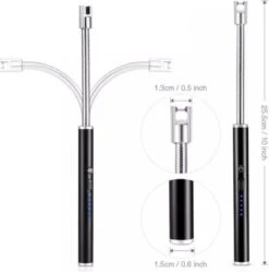 Arc Flexibele Elektrische Plasma Aansteker Voor Keuken, Kaars Of Bbq. Oplaadbaar Via USB -Keuken BBQ 1191x1200 3