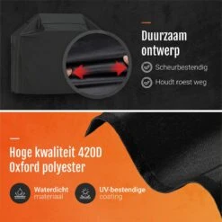 GrillX Barbecue Hoes - 170 X 61 X 117cm - BBQ Hoes Waterdicht - Beschermhoes Inclusief Trekkoord - BBQ Accesoires 11 GrillX Barbecue Hoes - 170 X 61 X 117cm - BBQ Hoes Waterdicht - Beschermhoes Inclusief Trekkoord - BBQ Accesoires -Keuken BBQ 1198x1200 11