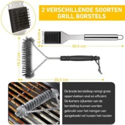 Saveur Royal® 35-delige Barbecue Gereedschapset In Roestvrij Staal - BBQ Grill Set Met Draagtas - Barbecuegerei-sets - Barbecue Accessoires Gereedschap - 35-delig -Keuken BBQ 1198x1200 4