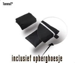 TammaT - BBQ Hoes - Waterdichte Beschermhoes - UV Bescherming - Maat L 170 X 61 X 117 Cm - Met Trekkoord -Keuken BBQ 1200x1004