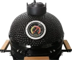 Patton Kamado 15" - Keramisch - Tafel Model - Premium Black - Medium - Zwart -Keuken BBQ 1200x1012