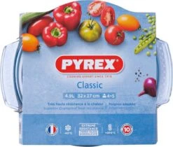 Pyrex Classic Easy Grip Ovenschaal 3,5 L + 1,4 L - 32 X 27 X 14 Cm 23 Pyrex Classic Easy Grip Ovenschaal 3,5 L + 1,4 L - 32 X 27 X 14 Cm -Keuken BBQ 1200x1022 4