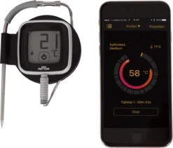 Patton Kamado Houtskool Barbecue - 18" - Grilloppervlak Ø 39 Cm - Met Bluetooth Thermometer - Groen -Keuken BBQ 1200x1024 1