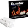 Samba Aanmaakblokjes 32 Stuks Wit Bbq Open Haard -Keuken BBQ 1200x1036 1