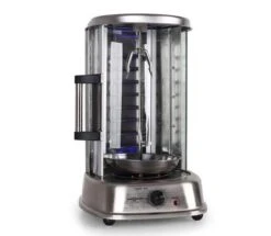 OneConcept Kebab Master Pro Grill Tafelblad Electrisch Roestvrijstaal -Keuken BBQ 1200x1045 1