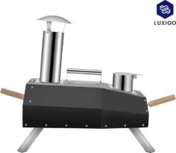 Vevor® Pizza Oven - Professionele Pizza Oven - Buitenkeuken - Pizza Gourmet - Barbecue - RVS - Tot 600°C - Met Draagtas -Keuken BBQ 1200x1045