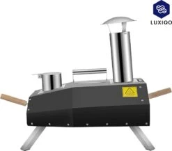 Vevor® Pizza Oven - Professionele Pizza Oven - Buitenkeuken - Pizza Gourmet - Barbecue - RVS - Tot 600°C - Met Draagtas -Keuken BBQ 1200x1056