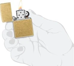 Aansteker Zippo Street Brass -Keuken BBQ 1200x1059