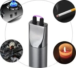 Staza Oplaadbare Lange Elektrische Aansteker - Duurzame Plasma Aansteker - Inclusief Cadeauverpakking - BBQ - Kaarsen 11 Staza Oplaadbare Lange Elektrische Aansteker - Duurzame Plasma Aansteker - Inclusief Cadeauverpakking - BBQ - Kaarsen -Keuken BBQ 1200x1068 2