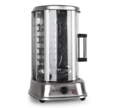 OneConcept Kebab Master Pro Grill Tafelblad Electrisch Roestvrijstaal -Keuken BBQ 1200x1069 1