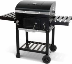 Alice's Garden Houtskool BBQ Bernard - Smoker - Verstelbare Houtskoolbak - Zwart -Keuken BBQ 1200x1077