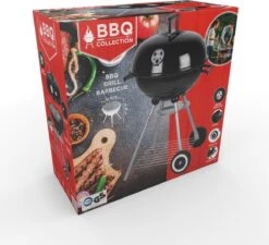 BBQ Collection Houtskoolbarbecue - Kogelbarbecue 45 X 60 Centimeter - Ronde Barbecue - Barbecue Op Wielen - Zwart - Metaal 25 BBQ Collection Houtskoolbarbecue - Kogelbarbecue 45 X 60 Centimeter - Ronde Barbecue - Barbecue Op Wielen - Zwart - Metaal -Keuken BBQ 1200x1091