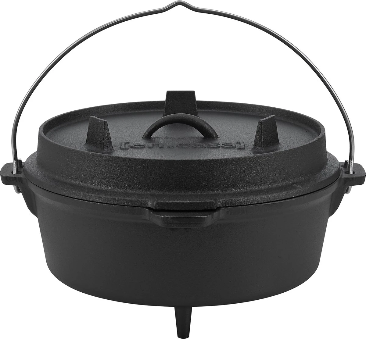 Dutch Oven Enkhuizen Met Deksel Gietijzer Zwart - 4 Varianten 3 Dutch Oven Enkhuizen Met Deksel Gietijzer Zwart - 4 Varianten - Afbeelding 2