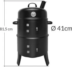 Merkloos Monzana Barbecue-ROKER-Grill-Oven 20 Merkloos Monzana Barbecue-ROKER-Grill-Oven -Keuken BBQ 1200x1120