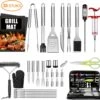 Saveur Royal® 35-delige Barbecue Gereedschapset In Roestvrij Staal - BBQ Grill Set Met Draagtas - Barbecuegerei-sets - Barbecue Accessoires Gereedschap - 35-delig -Keuken BBQ 1200x1125 1