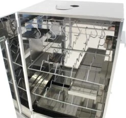 Kynast Exklusiv - Rookoven - Met 3 Etages - Metaal - Grijs 7 Kynast Exklusiv - Rookoven - Met 3 Etages - Metaal - Grijs -Keuken BBQ 1200x1129