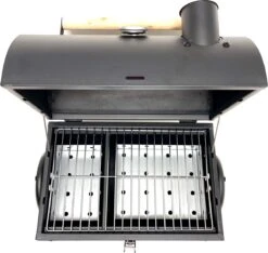 Compacte Draagbare Kolen BBQ Van Wolff BBQ - Handig Voor Op De Camping Op Het Strand Of In Een Park - Smoker Barbecue - Draagbare Lichtgewicht Bbq - Met Thermometer En Lucht Doorvoer. Laat Je Vlees Langzaam Garen. -Keuken BBQ 1200x1138