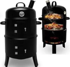 Merkloos Monzana Barbecue-ROKER-Grill-Oven 33 Merkloos Monzana Barbecue-ROKER-Grill-Oven -Keuken BBQ 1200x1149 1