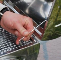 BBQ Collection Houtskoolbarbecue - Cilinder - Chroom -Keuken BBQ 1200x1180