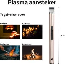 Oplaadbare Lange Elektrische Aansteker - Duurzame Plasma Aansteker - Inclusief Cadeauverpakking - BBQ - Kaarsen - Rose -Keuken BBQ 1200x1187 3