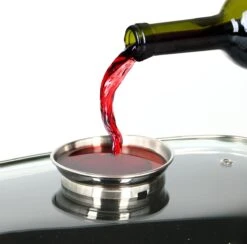 Alpina - Braadslede - Braadpan - Met Glazen Deksel - Aromaknop - 5,5 Liter - Zwart -Keuken BBQ 1200x1187 5