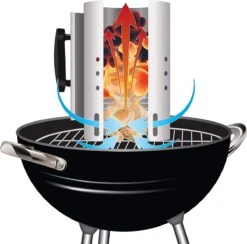 Kolen Starter GROOT - Brikettenstarter Met Veiligheidshandgreep - Snelstarter Voor Barbecue - BBQ Houtskool Starter 11 Kolen Starter GROOT - Brikettenstarter Met Veiligheidshandgreep - Snelstarter Voor Barbecue - BBQ Houtskool Starter -Keuken BBQ 1200x1187 6