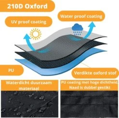 Waterdichte BBQ Hoes -Premium 150x100x125 CM Barbecue Beschermhoes - Cover 16 Waterdichte BBQ Hoes -Premium 150x100x125 CM Barbecue Beschermhoes - Cover -Keuken BBQ 1200x1187 9