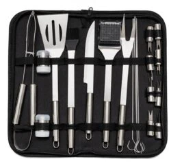 Bbq Accesoires – Bbq Gereedschap – Bbq Set – 22 Delig – RVS 20 Bbq Accesoires – Bbq Gereedschap – Bbq Set – 22 Delig – RVS -Keuken BBQ 1200x1189 2