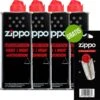 4 X Zippo Aansteker Benzine / Vloeistof + Gratis Vuursteentjes -Keuken BBQ 1200x1192 3